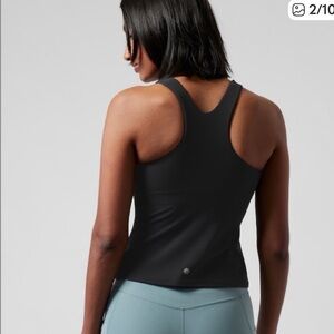Athleta Black Conscious Support Racerback Tank Top